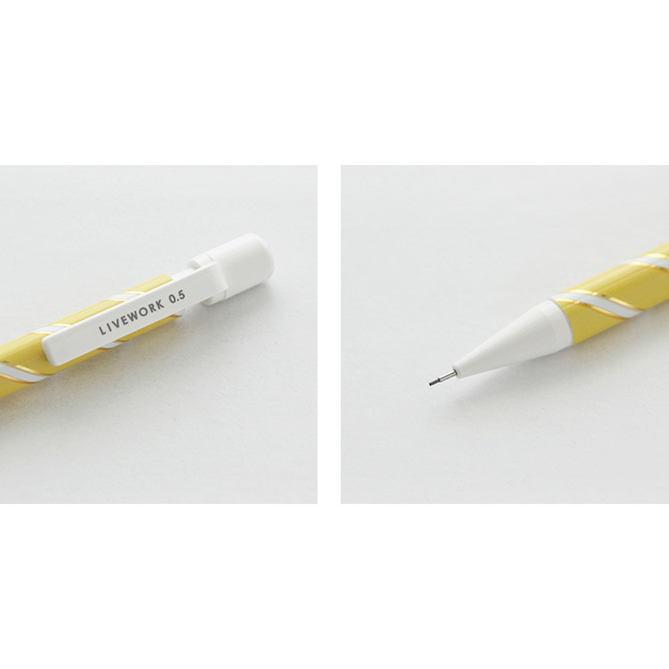 Detail of Pattern 0.5mm sharp mechanical pencil