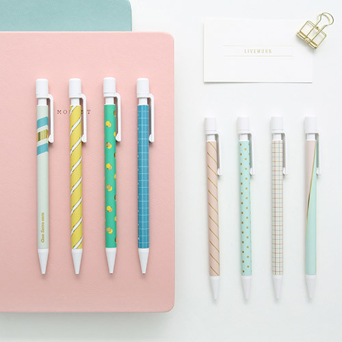 Pattern 0.5mm sharp mechanical pencil