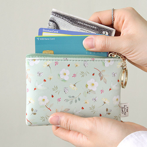 Mint - Willow story pattern coin case wallet