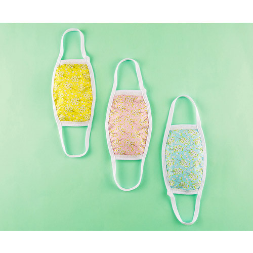 Pattern cotton face mask