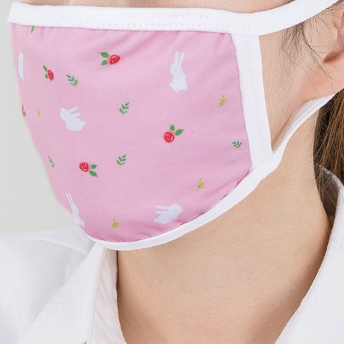 Pattern cotton face mask