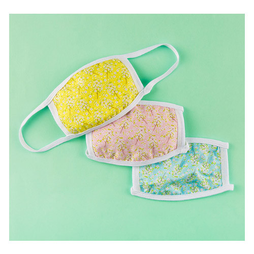 Pattern cotton face mask