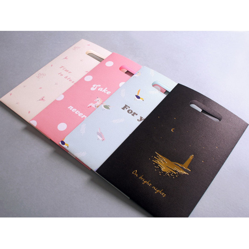 illustration paper bag set