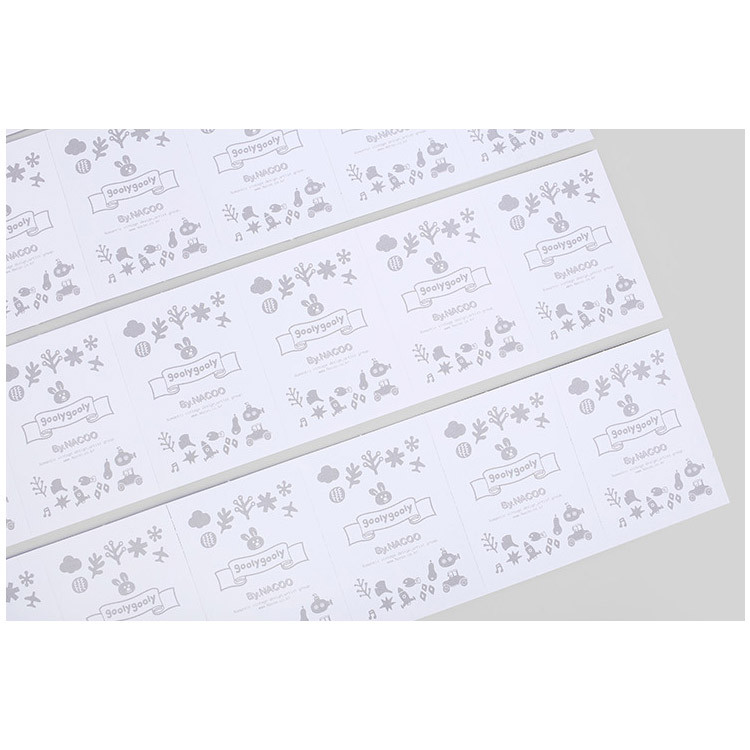 Detail of Village small label sticker set