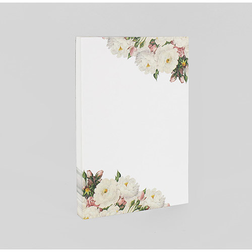 Romantic and Vintage rose letter paper pad