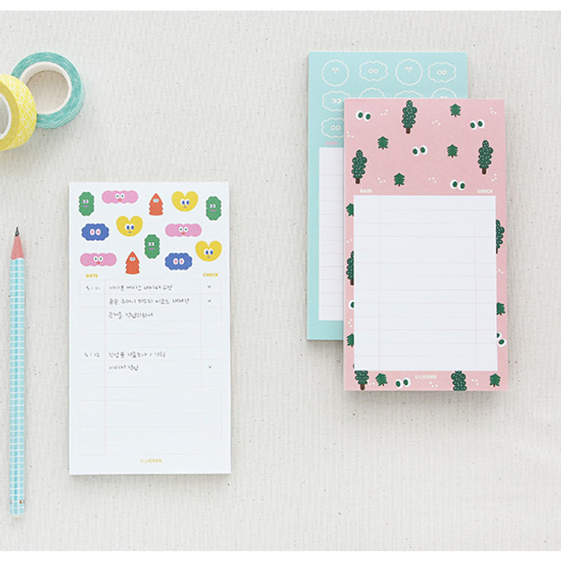 SomSom checklist memo pad 