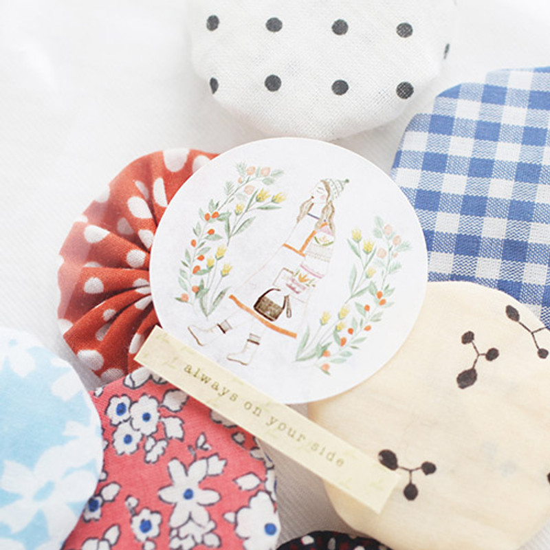 Mori illustration deco sticker set Mori illustration deco sticker set