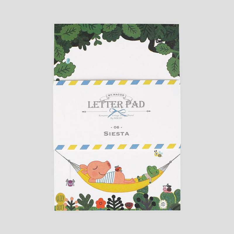 Nacoo Siesta Letter Paper Pad Nacoo Siesta Letter Paper Pad