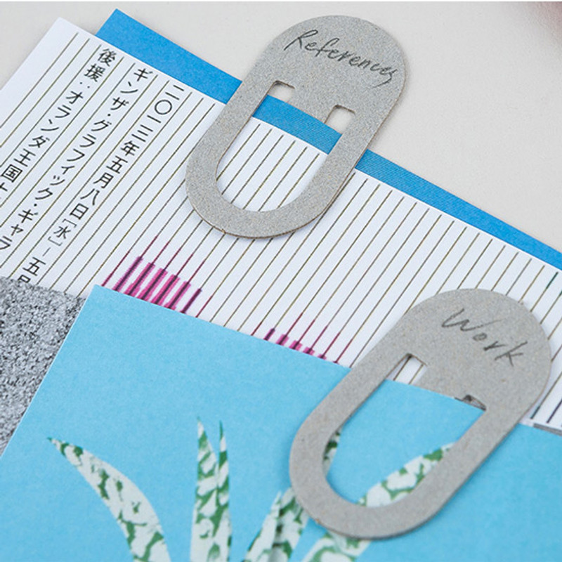 Simple and unique paper bookmark memo clip Simple and unique paper bookmark memo clip