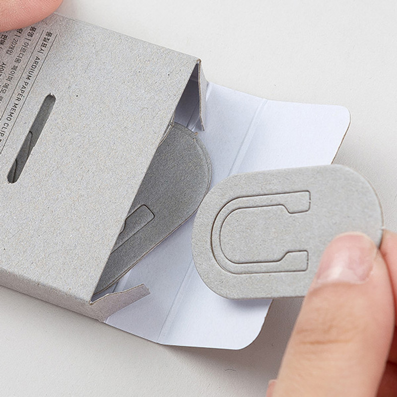 Simple and unique paper bookmark memo clip Simple and unique paper bookmark memo clip