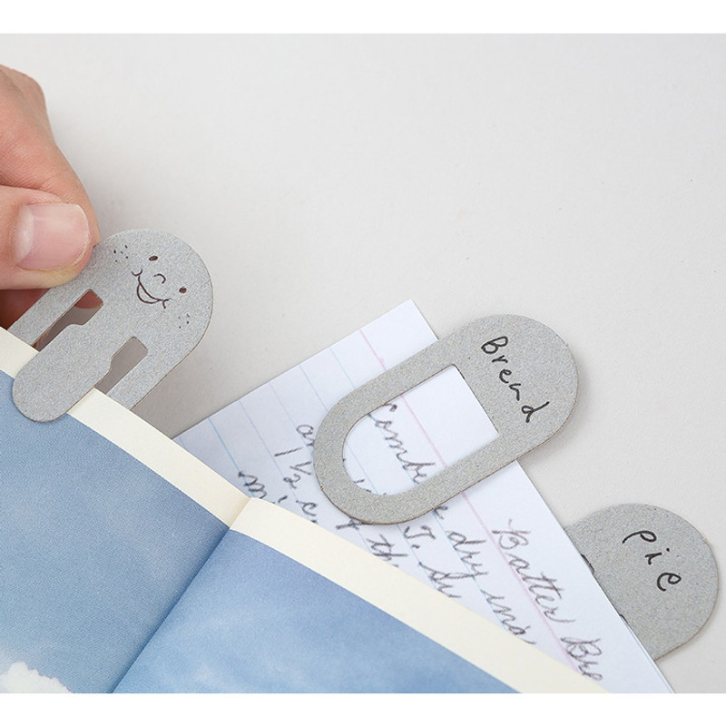 Simple and unique paper bookmark memo clip Simple and unique paper bookmark memo clip