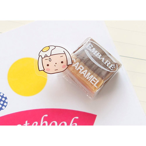 Sweet somsom transparent deco sticker 