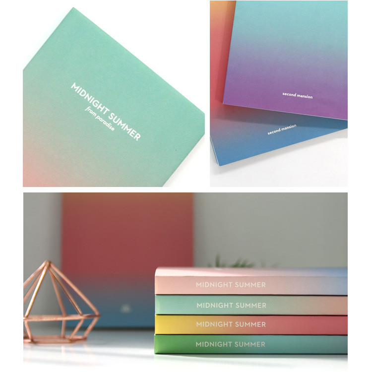 2017 Second mansion Midnight summer undated diary scheduler