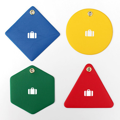 2NUL Travel shape luggage name tag