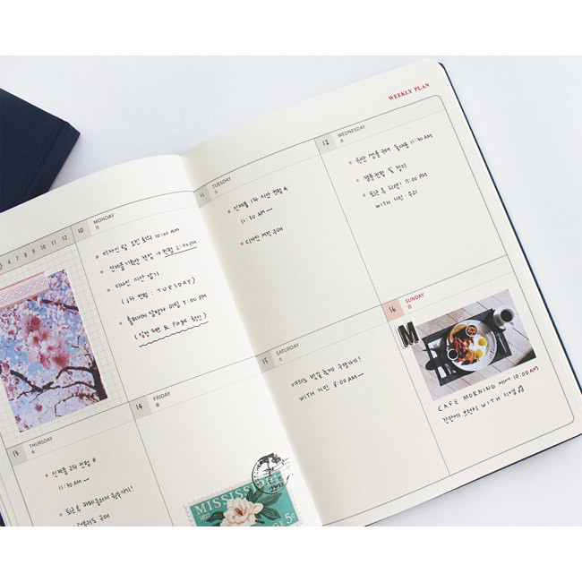 Weekly plan - 2017 Paperian My real story essay undated diary