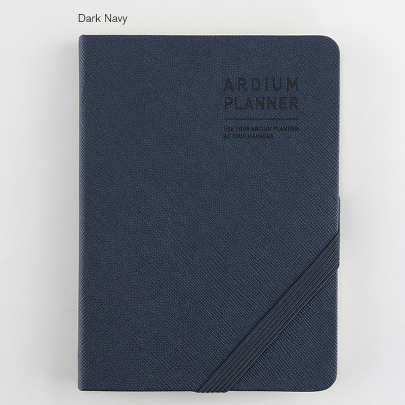 Dark navy - 2017 Ardium Simple dated small planner