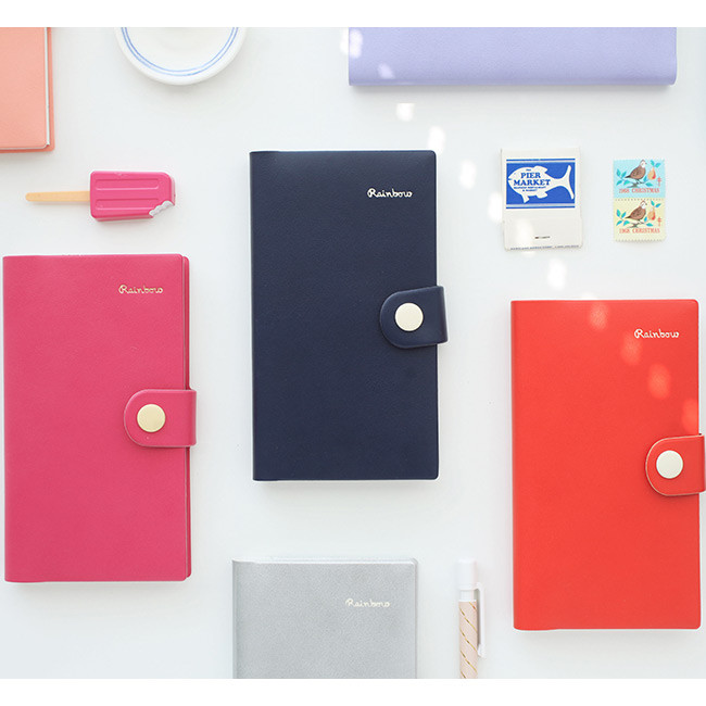 2017 Livework Rainbow color dated diary