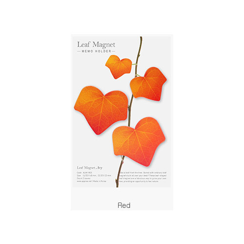 Red - Appree Ivy magnet set
