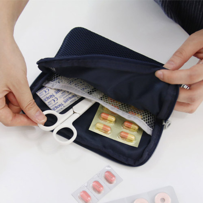 Disco brick first aid air mesh pouch  Disco brick first aid air mesh pouch