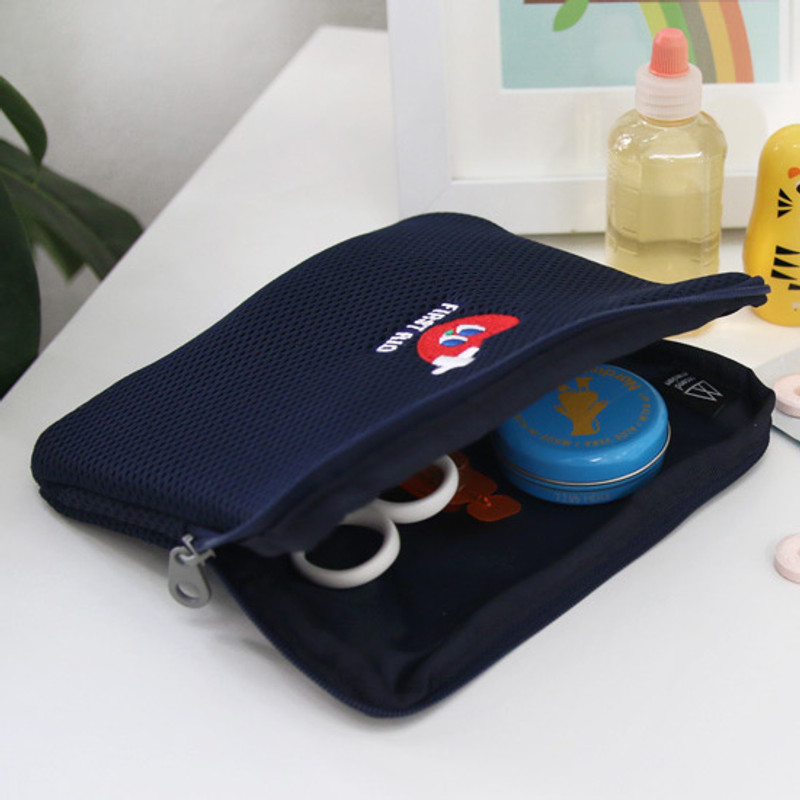 Disco brick first aid air mesh pouch  Disco brick first aid air mesh pouch