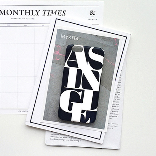 Black - A single day polycarbonate case for iPhone 6 6S 