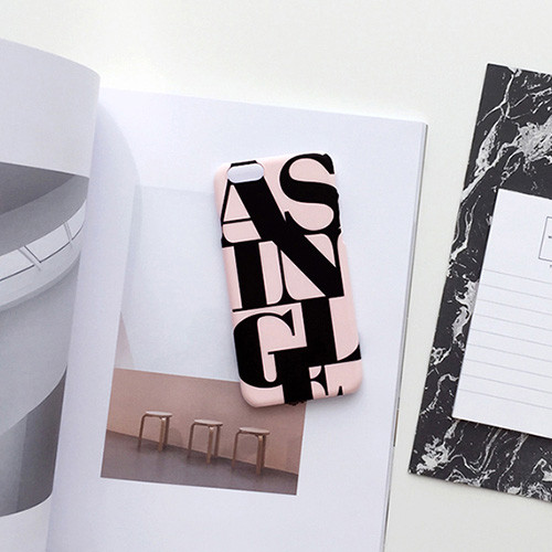 Pink - A single day polycarbonate case for iPhone 6 6S 