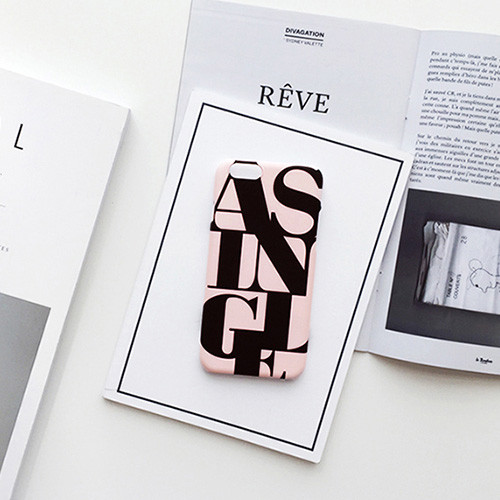 Pink - A single day polycarbonate case for iPhone 6 6S 