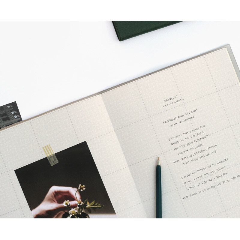 Grid note - Edit B5 monthly dated planner