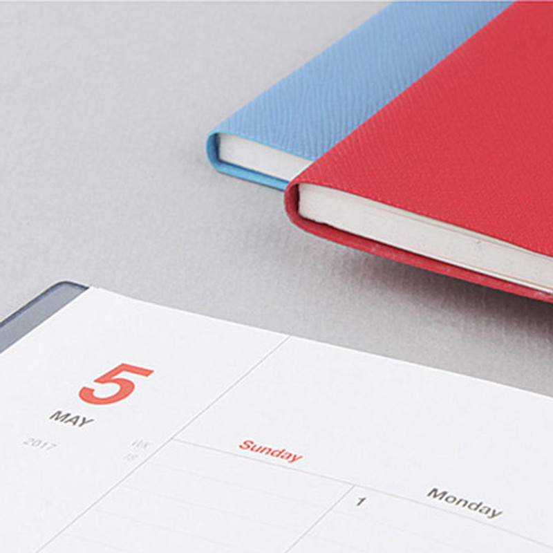 2017 Antenna shop Table talk B6 dated weekly planner scheduler