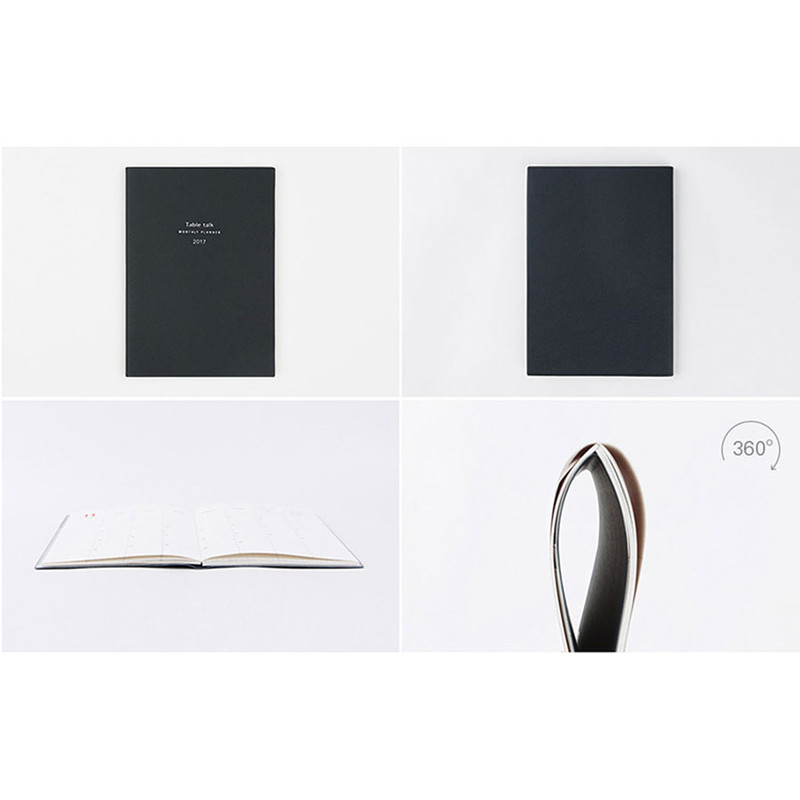 2017 Antenna shop Table talk B6 dated weekly planner scheduler