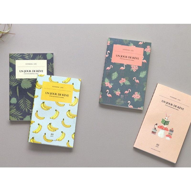 Iconic Pocket thread stitching small line notebook 