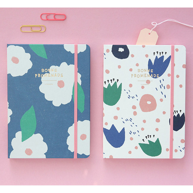 Bonne promenade pattern undated planner Bonne promenade pattern undated planner