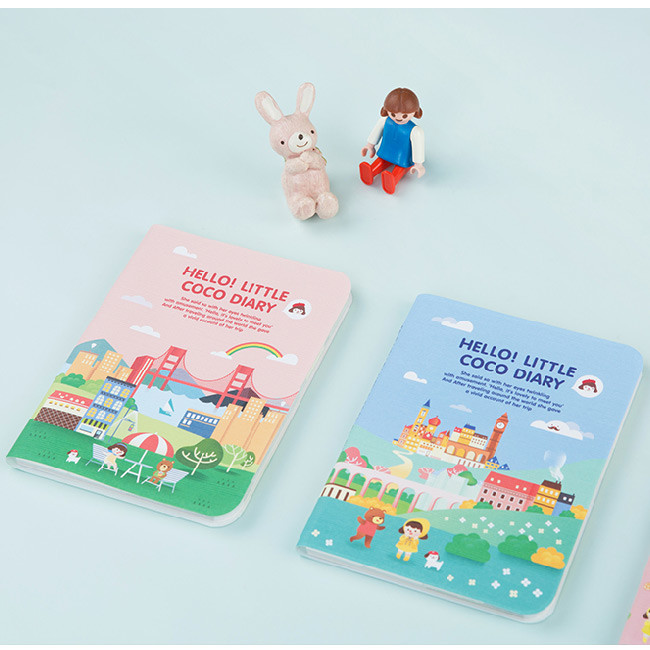 2017 Hello little coco monthly dated diary 