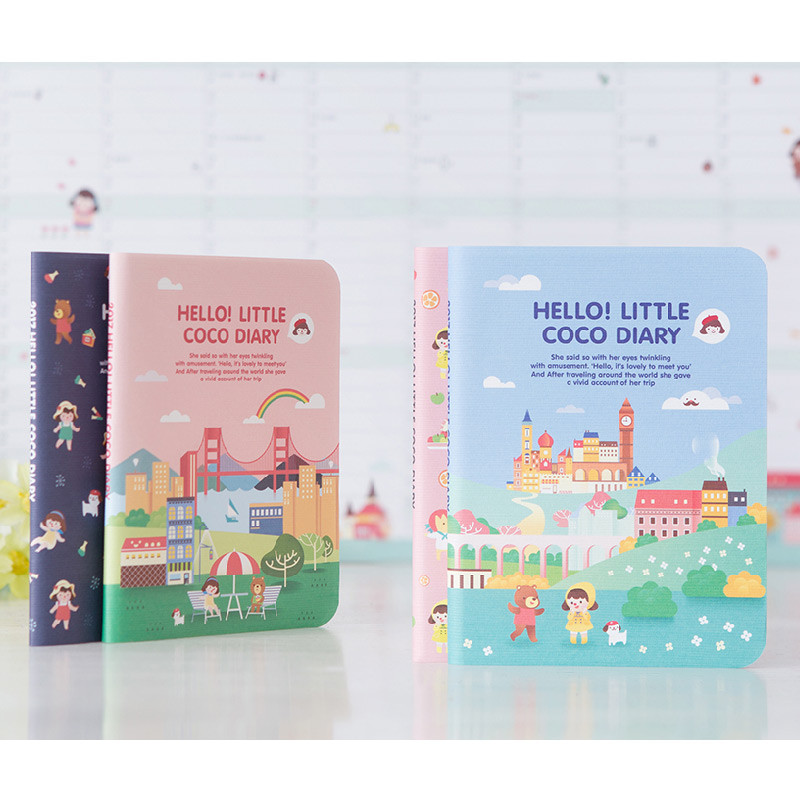 2017 Hello little coco monthly dated diary 