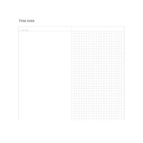 Free note - 2017 Engage with life small dated diary