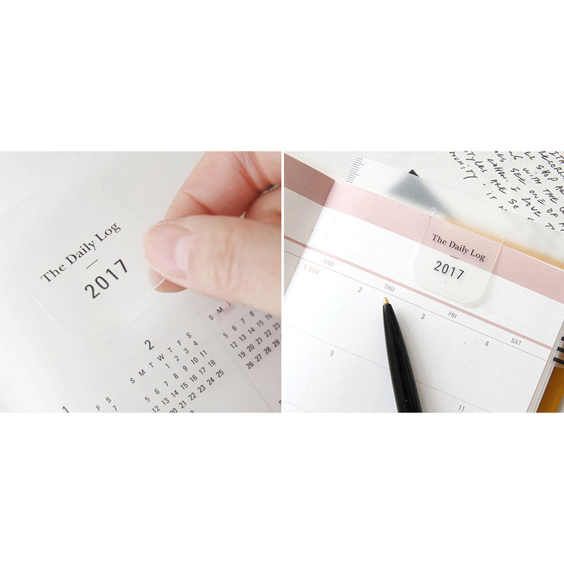 Detail of 2017 Engage with life small dated diary