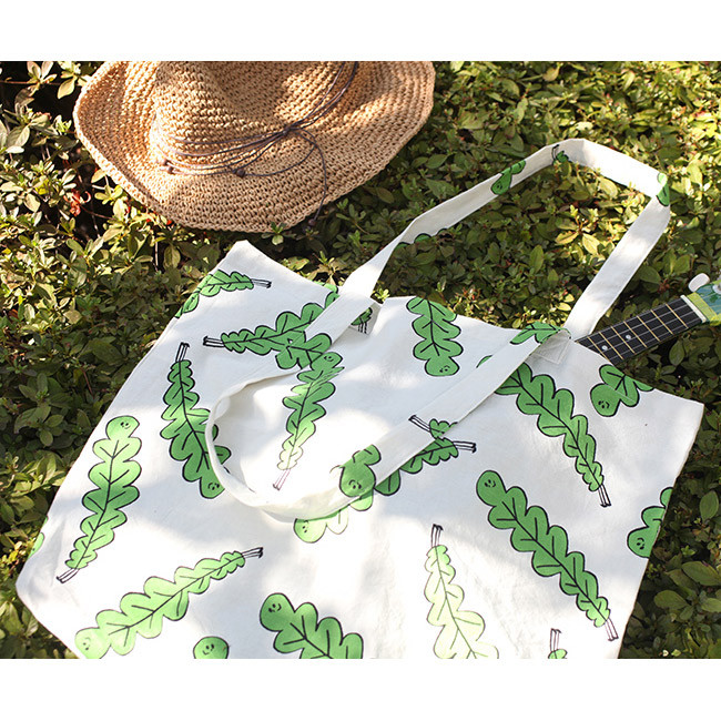 Foliage - Jam Jam pattern cotton shopper tote bag 