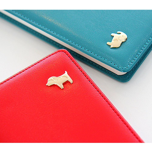 Detail of 2017 Day N zoo pocket dated diary