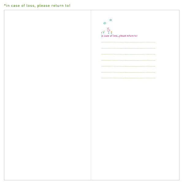 Please return to - 2017 Day N zoo pocket dated diary