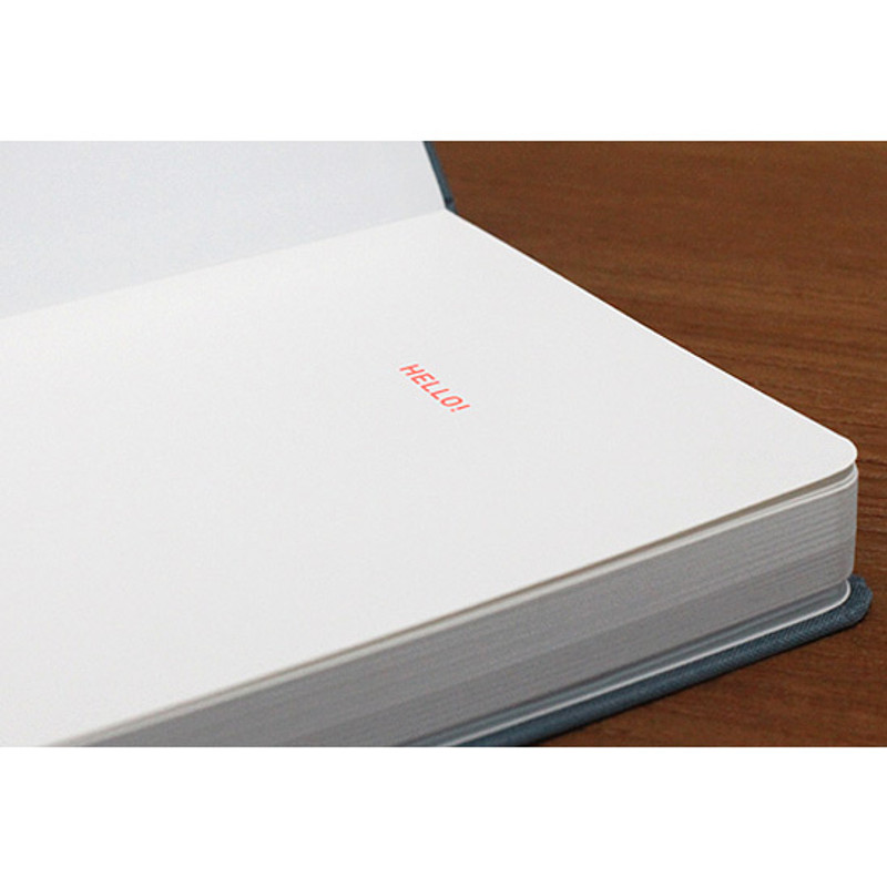 Intro - 2017 Hello gentle breeze blue gray undated diary Intro - 2017 Hello gentle breeze blue gray undated diary