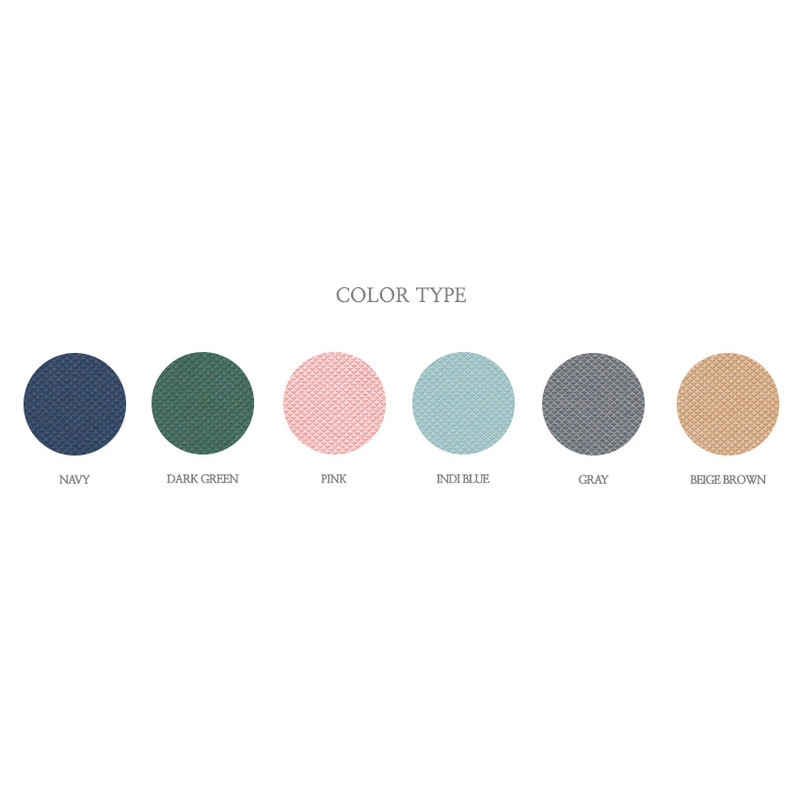 Color of 2017 Livework Object weekly dated diary