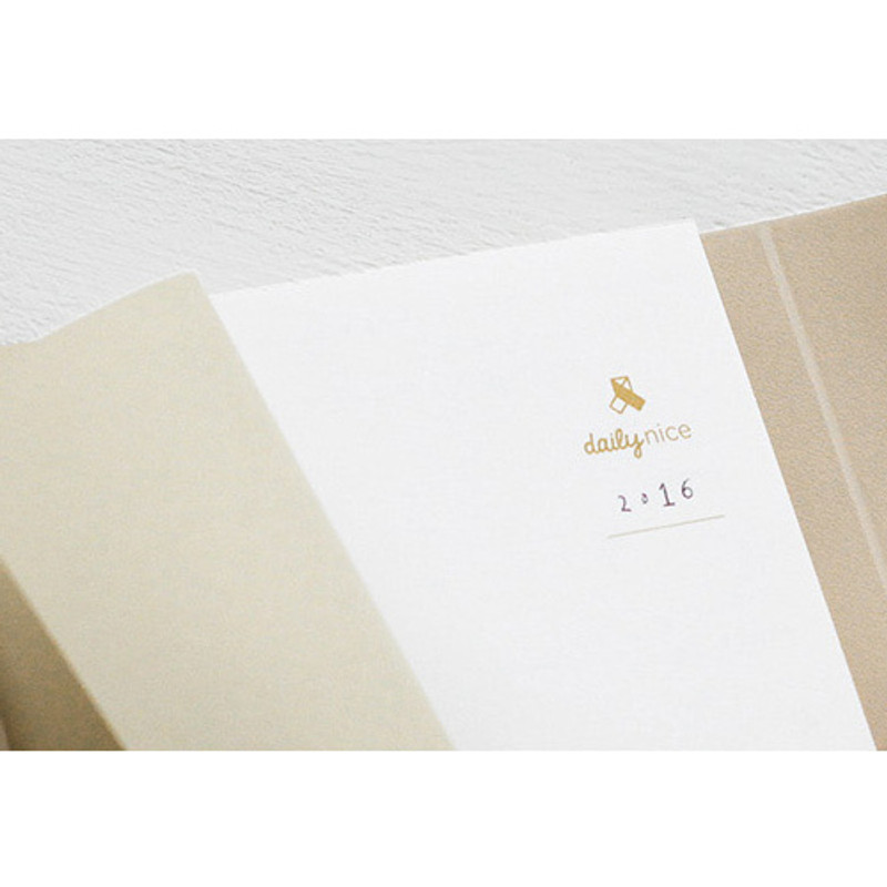 Intro - 2017 Daily nice undated diary