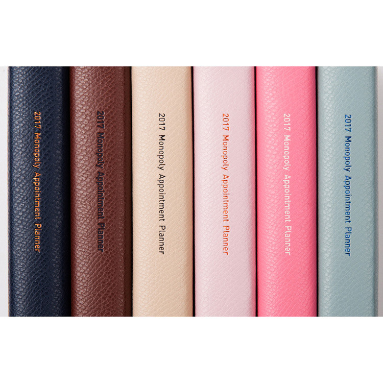 2017 Appointment B6 free dated weekly planner