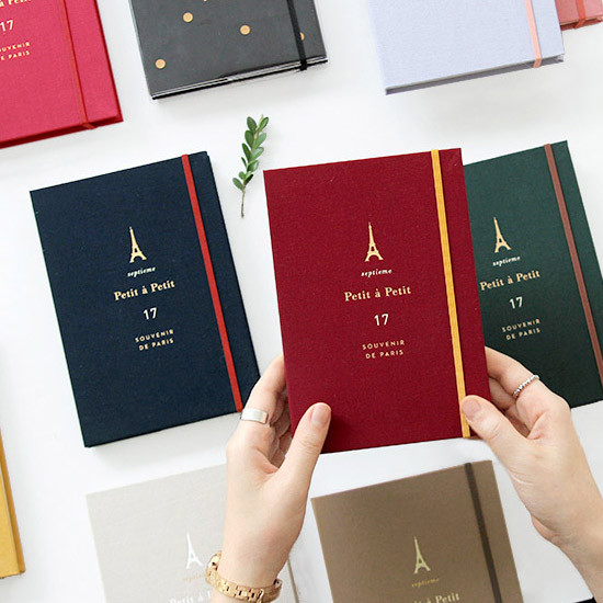 2017 Petit a petit dated diary
