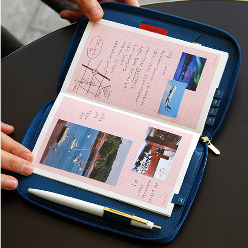 Free note - 2017 Days zip around dated diary