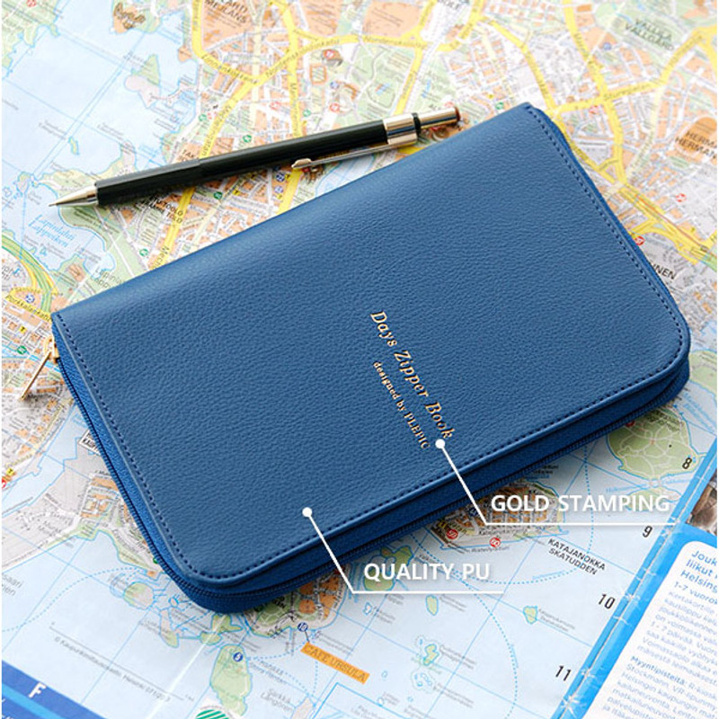 2017 Days zip around dated diary