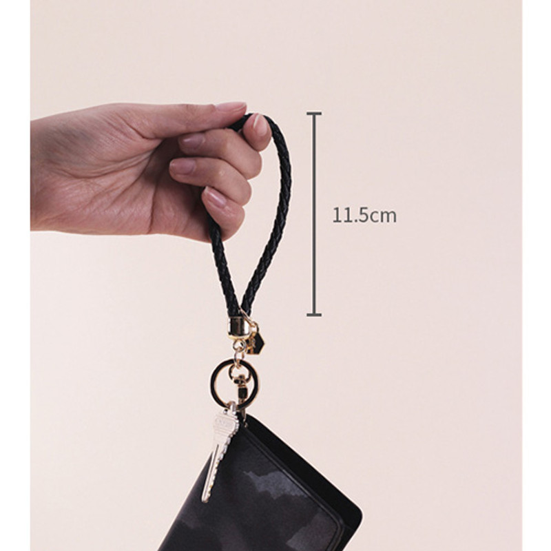 Size of hand strap with key ring Size of hand strap with key ring
