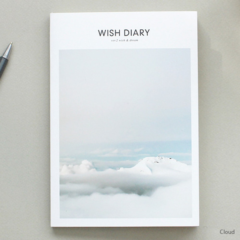 Cloud - 2017 Wish dated weekly special diary scheduler Cloud - 2017 Wish dated weekly special diary scheduler