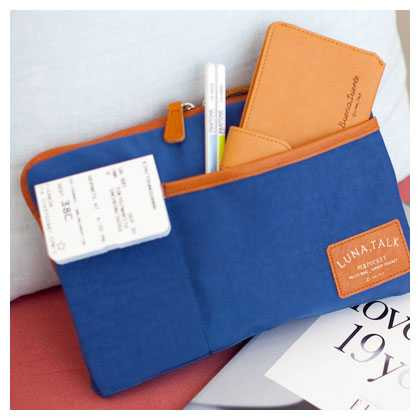 Two way convertible backpack/handy pocket - Navy