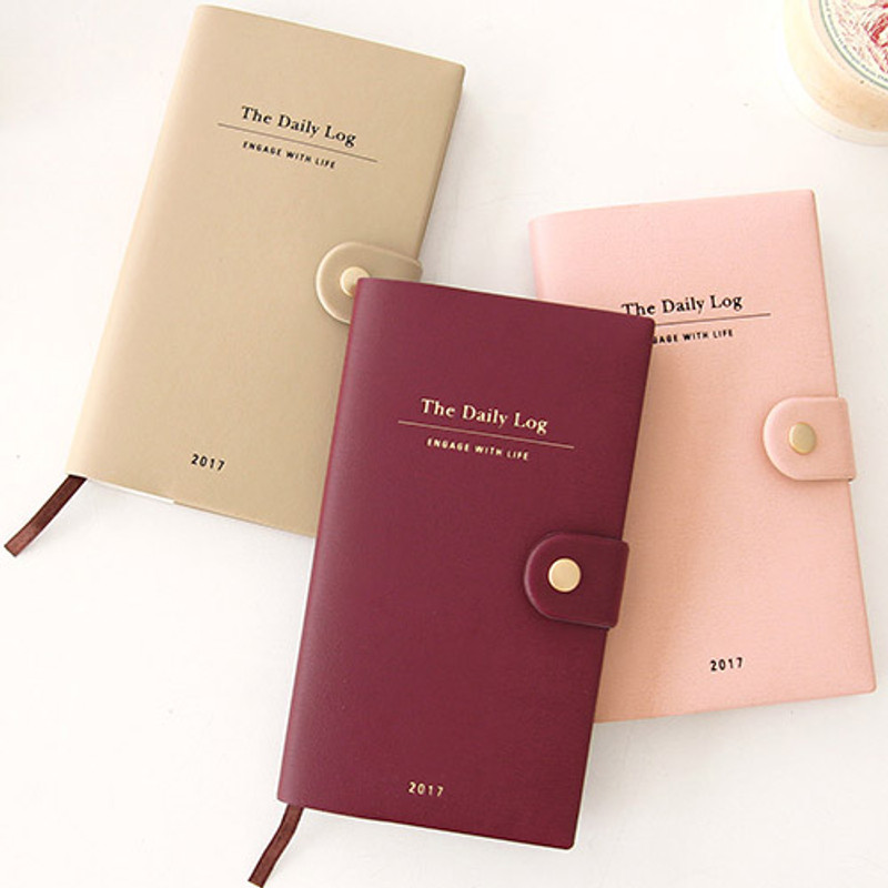 2017 Gunmangzeung Engage with life button dated diary scheduler